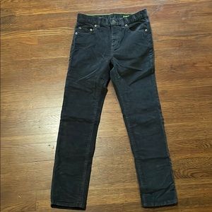 Boys Crewcuts Cords gray Sz 10